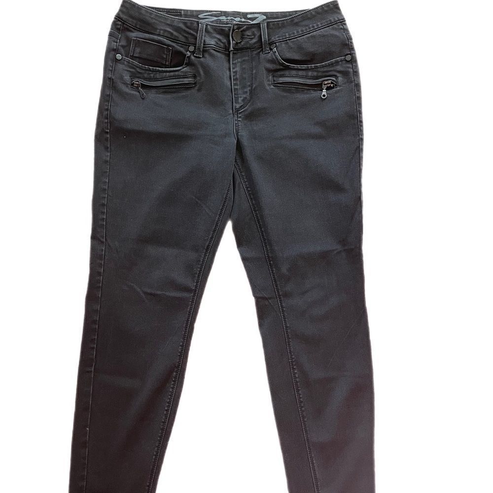 Seven 7 Black Jean Leggings, woman’s size 10